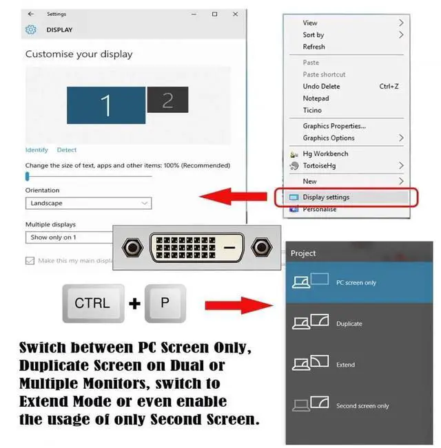 Alt view image 6 of 7 - Cable DVI 24+1 Male to Female Extension Cable DVI-D Dual Link Digital Video for Monitor Graphics Card 50cm