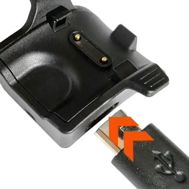 Alt view image 2 of 3 - JAENFONG USB Charging Cable Cord Dock Charger Adapter For Honor Band 5 4 3/3pro Magnetic watch Charger Adapter Desktop Stand