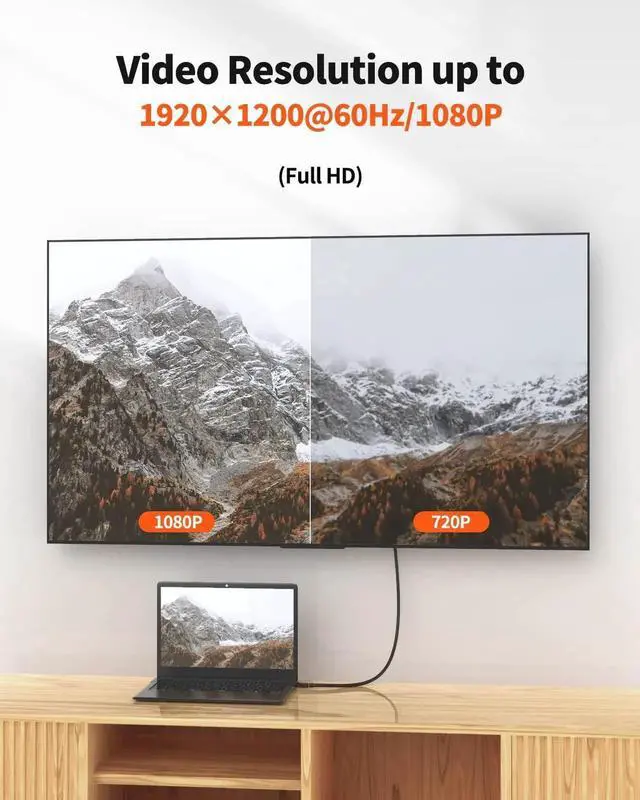 Alt view image 6 of 7 - Active DisplayPort to DVI Cable, 6FT DP to DVI-I Cord, Eyefinity Support Multi-Screen, Black