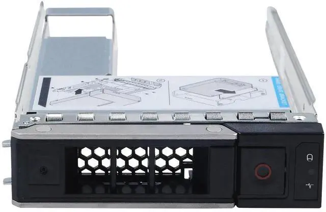 Alt view image 5 of 6 - 2.5 to 3.5 Hard Drive Adapter SSD, 3.5 Hard Drive Tray Caddy X7K8W 0X7K8W Y796F 0Y796F with 2.5 HDD Adapter Compatible for D.ell PowerEdge 16th/15th/14th Gen R660 R760 T560 R650 R750 T550 R640 R740
