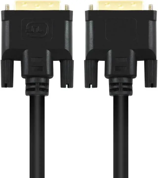 Alt view image 2 of 4 - High Quality 32.8ft/10m DVI Cable DVI (24+1) Plug To DVI (24+1) Plug Male to Male 24k gold-plated connectors AV Cable For Computers