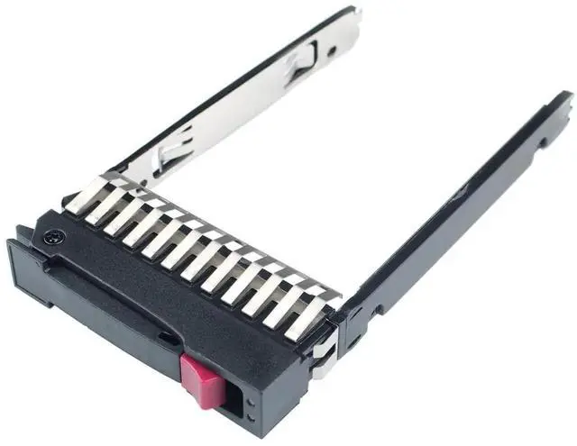 Alt view image 3 of 4 - JAENFONG 2-Pack Hard Drive Tray Caddy 2.5 Hard Drive Bracket 500223-001 500223-002 SSD Caddy Compatible for HP G5 G6 G7 DL380 DL360 DL580 BL460c ML350 ML370 ML570