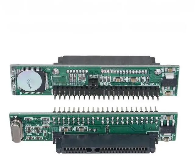 Alt view image 2 of 3 - JAENFONG FOR 44Pin 2.5" IDE HDD to SATA Port or 2.5" SATA HDD to 2.5" IDE Port 90/180 Degree JM20330 Chip 1.5G Support ATA 100 133 HDD CD DVD