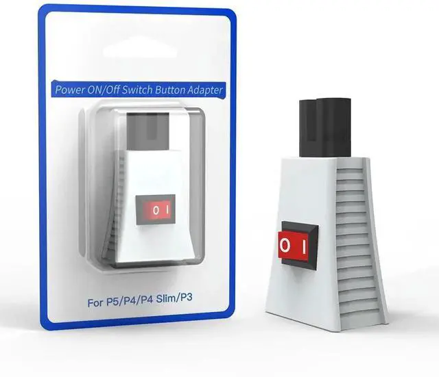 Alt view image 2 of 3 - JAENFONG Power Protection Switch Portable Game Console ON/Off Power Control Switch for PS5/PS4/PS3/Xbox Series X Console