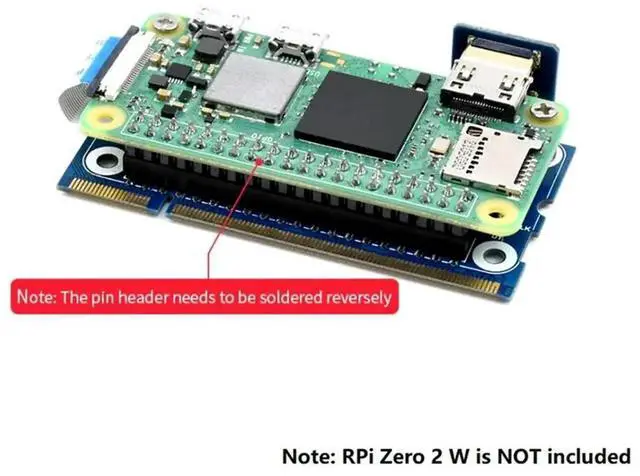 Alt view image 2 of 4 - JAENFONG For Raspberry Pi Zero 2 W To Compute Module 3 Adapter For Rpi Zero 2W To CM3 Adapter CM3+ Adapter Expansion Board, Durable