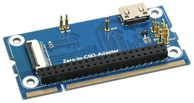 Alt view image 3 of 4 - JAENFONG For Raspberry Pi Zero 2 W To Compute Module 3 Adapter For Rpi Zero 2W To CM3 Adapter CM3+ Adapter Expansion Board, Durable