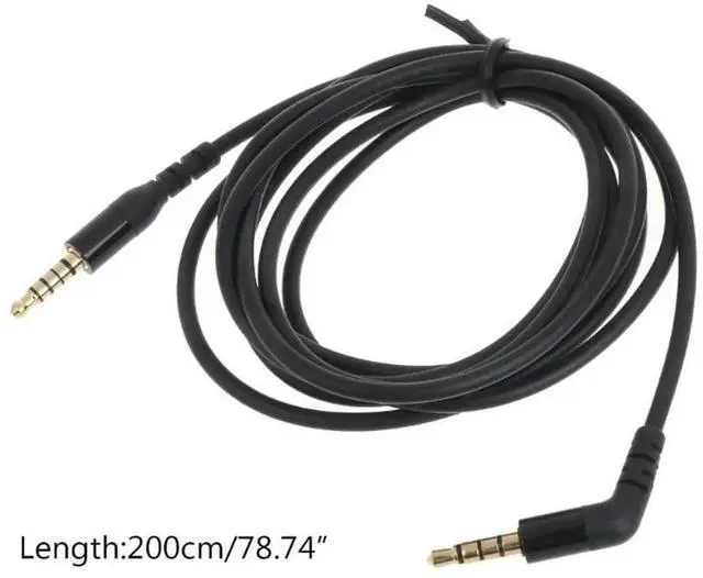 Alt view image 2 of 3 - JAENFONG Replacement Aux 3.5mm Audio Cable for Arctis Nova Pro Headphones Upgraded Wire Cables