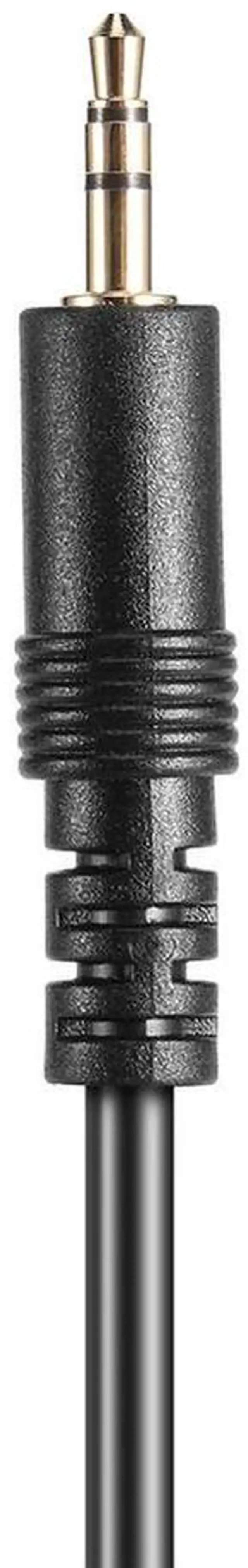 Alt view image 4 of 4 - JAENFONG 3.5mm 3 Pole Male Plug To 3Pin AV Screw Audio Video Shield Gold-plated Balanced Male To AV 3-Screw Balun Terminal Adapter 30cm