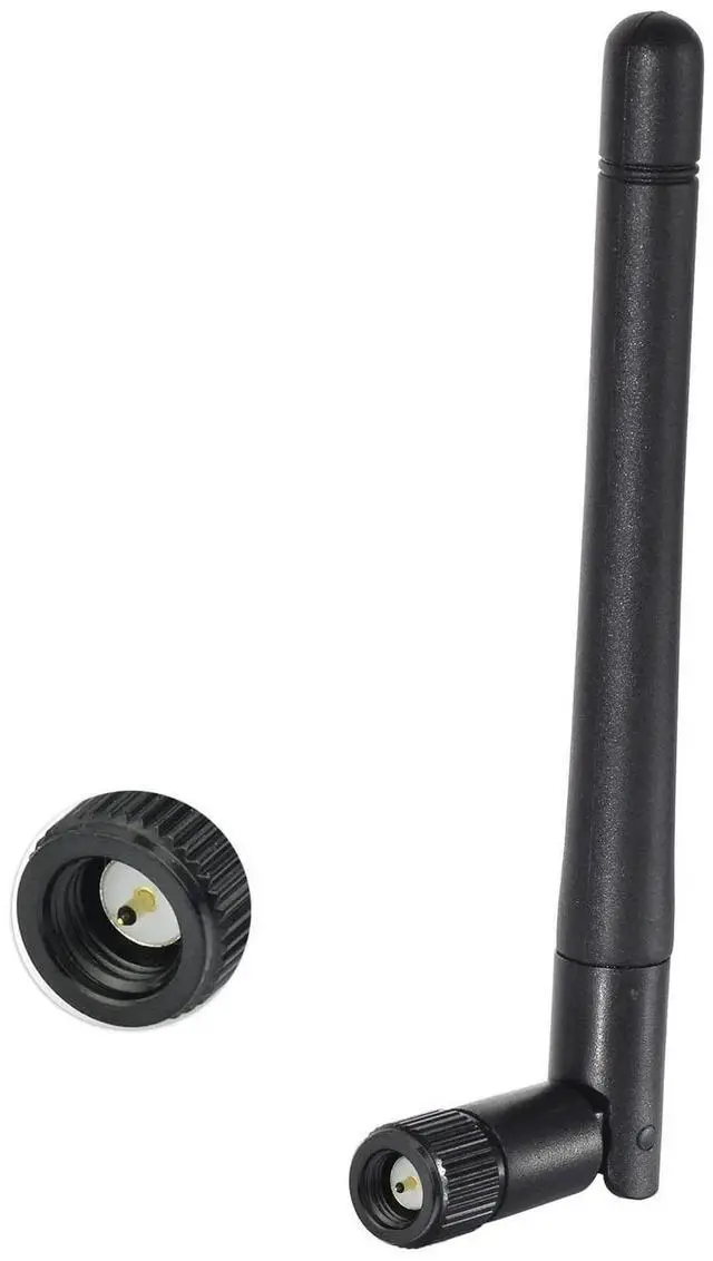 Alt view image 6 of 7 - Dual Band WiFi Antenna 2.4GHz 5/5.8GHz 3dBi SMA Male Antenna(4-Pack)for Wireless Vedio Security IP Camera Recorder Surveillance Recorder Truck Trailer Rear View Backup Camera Reversing Monitor