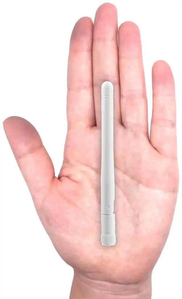 Alt view image 7 of 7 - External WiFi Antenna RP-SMA 2.4GHz 5GHz 5.8GHz 3dBi Dual Band Wireless Antennas Replacement for WiFi Router Security IP Camera Access Point USB WiFi Adapter