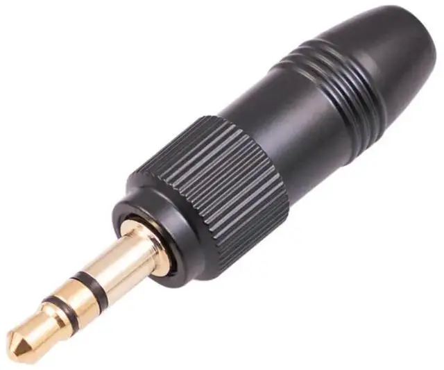 Main image of JAENFONG 3.5mm Plugs with M6 Internal Thread 3.5mm 1/8inch Solder DIY Audio Cable Connector Spare Plug for Lavalier Wireless Microphone