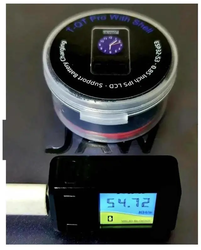 Alt view image 2 of 7 - JAENFONG Shell BTC Crypto Solo Lottery Nerdminer Nerd Miner Mini V2.0 T-QT Pro 55K/S Hashrate 320GB