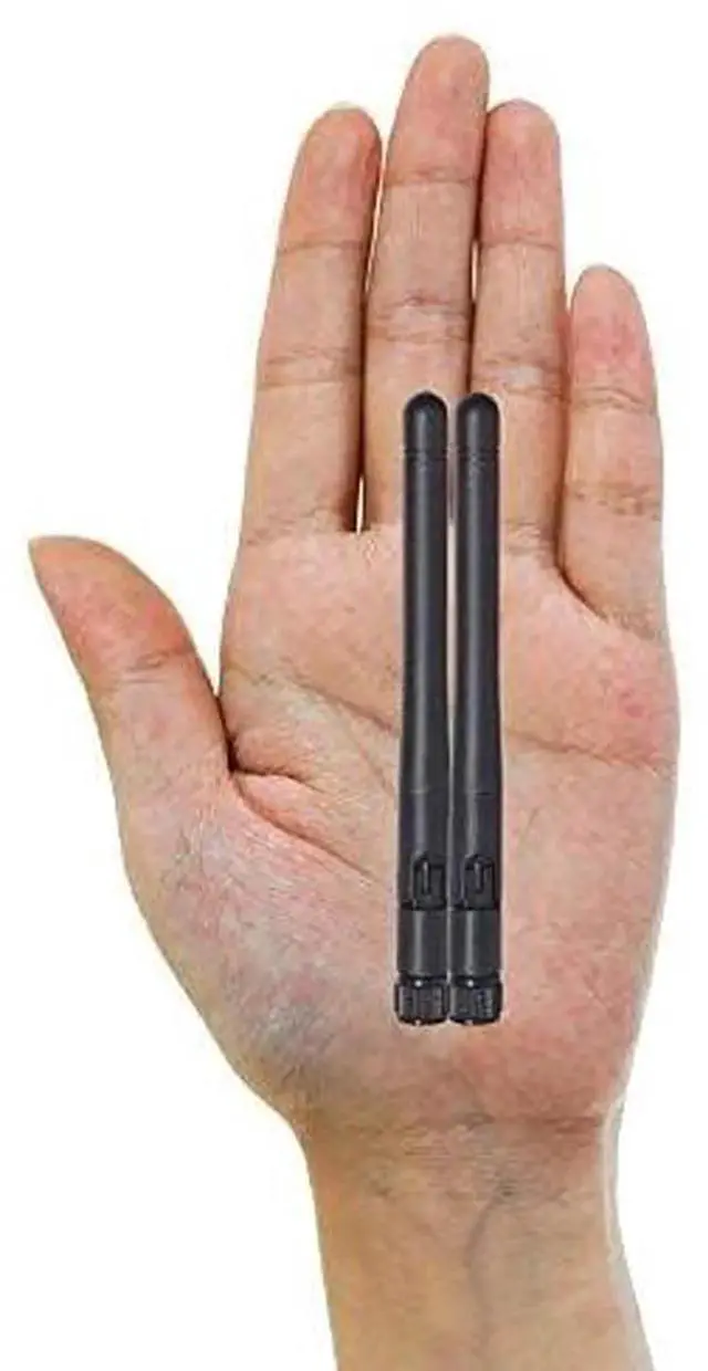 Alt view image 4 of 6 - Dual Band WiFi 2.4GHz 5GHz 5.8GHz 3dBi MIMO RP-SMA Male Antenna (10-Pack) for WiFi Router Wireless Network Card USB Adapter Security IP Camera Video Surveillance