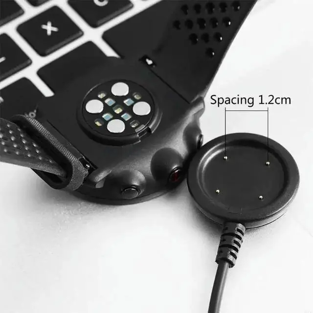 Alt view image 2 of 3 - JAENFONG 1m Charger Cable Replacement Charging Adapter Watch Accessories Charger Cradle for Polar Ignite/Ignite 2/Grit X/Grit X Pro