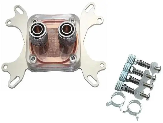 Alt view image 3 of 4 - JAENFONG Cpu Water Block Water Cooling Water Cooled Block Computer Cooling Radiator For Computer Cooler Cooling Easy Install