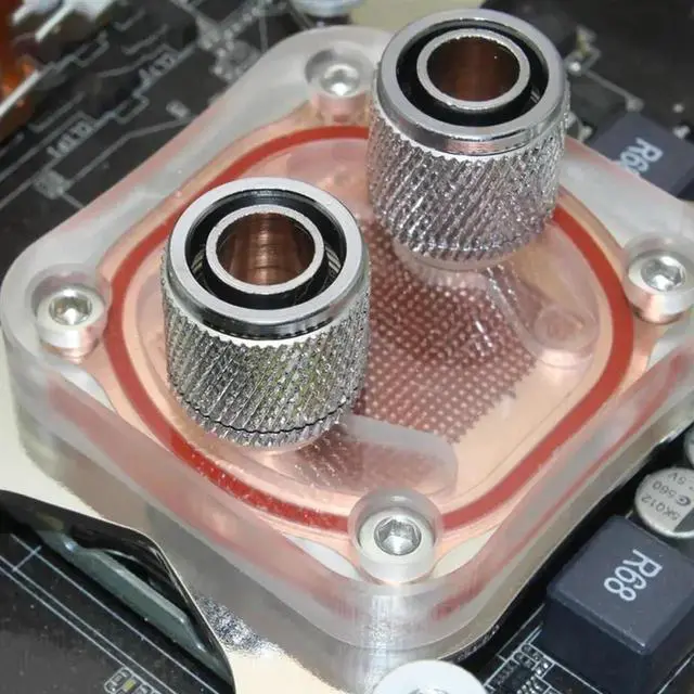 Alt view image 2 of 4 - JAENFONG Cpu Water Block Water Cooling Water Cooled Block Computer Cooling Radiator For Computer Cooler Cooling Easy Install