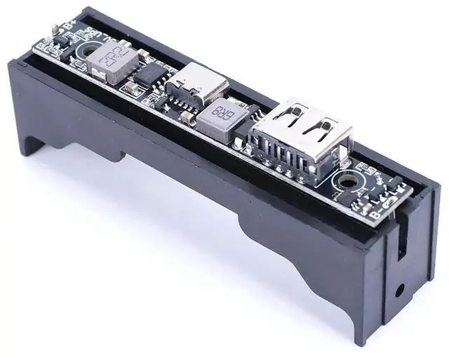 Alt view image 3 of 3 - JAENFONG DC5V Type-C Lithium Charger Board Step Up Booster Converter Fast Charge Module for Camera UPS Power Supply