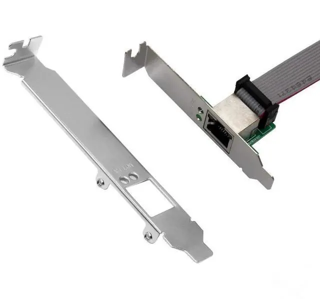 Alt view image 2 of 7 - JAENFONG Mini PCI-E Network Card Adapter 1000Mbps Gigabit Ethernet 10/100/1000M RJ45 LAN Card for XP WIN7 WIN10 Internet Free LAN Adapter