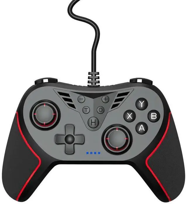 Main image of JAENFONG USB Wired Gamepad Controller 2m Cable Gamepad Joystick Wired Game Controller for Nintendo Switch Console PC XP/7/8/10