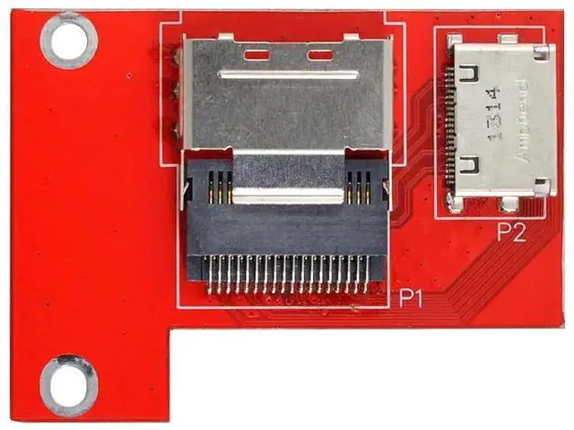Main image of PCI-Express 4.0 Mini SAS SFF-8087 to Oculink SFF-8611 SFF-8612 PCBA Female Adapter with Bracket