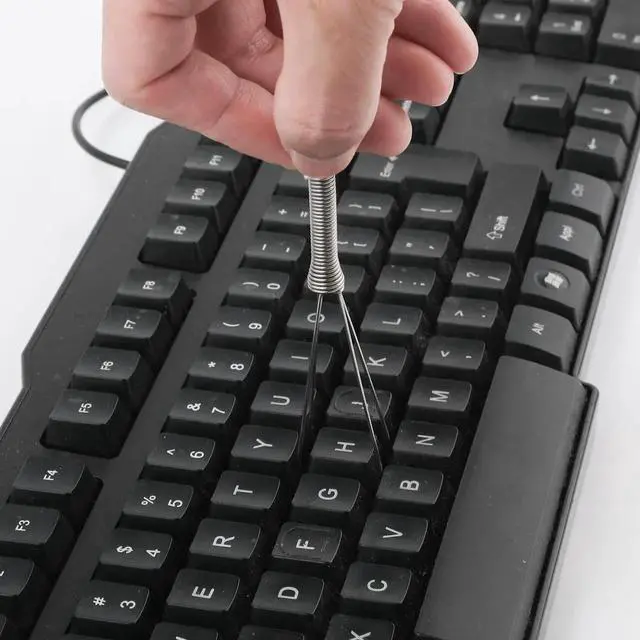 Alt view image 3 of 7 - Keyboard Lube Kit, 4pcs Mechanical Keyboard Switch Puller Set Keycap Remover Kit with Keycap Puller, Switch Clamp, Stem Holder, Lube Pen, Easy to Pull (Black)