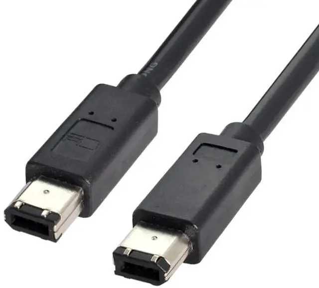 Main image of IEEE 1394 Firewire 400 6-pin to 6-pin Cable FireWire 400Mbps 6p to 6p Capture Cord 1.8m