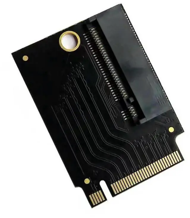 Alt view image 2 of 4 - JAENFONG 1 Piece For Rog Ally SSD Memory Card Adapter Black PCB 90° 2230 To 2280 Nvme M2 Transfercard For Handheld Board
