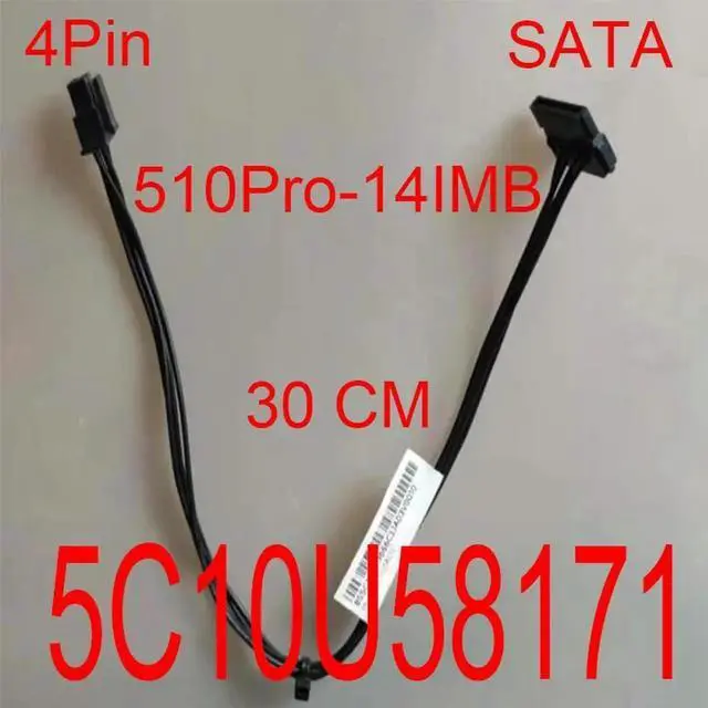 Main image of JAENFONG For 510Pro-14IMB Workstation Power Supply Cable 5C10U58171 Small 4-pin To SATA Power Cord