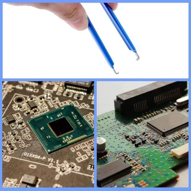 Alt view image 6 of 7 - Mechanical Keyboard Switch Puller Set, Keycap Remover Kit Keyboard Cleaner Tool Including Keycap Puller, Switch Clamp, Stem Holder, Lube Pen-Easy to Pull (Blue)