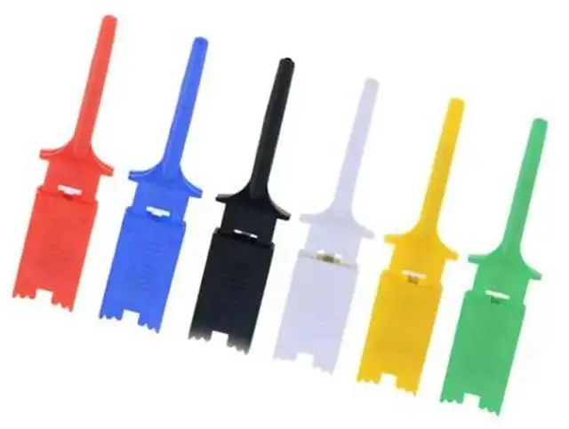 Alt view image 4 of 4 - JAENFONG USB Logic Analyzer Device With 12PCS 6 Colors Test Hook Clip Set USB Cable 24Mhz 8 Channel UART IIC SPI Debug