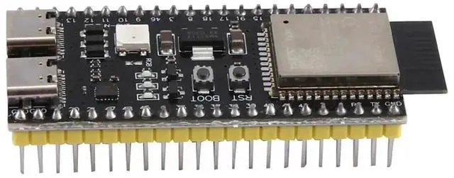 Alt view image 2 of 4 - JAENFONG ESP32-S3 N16R8 Development Board Welding with USB Cable 2.4G BT Module ESP32-S3 WROOM1 N16R8 44Pin Type-C ESP32-S3
