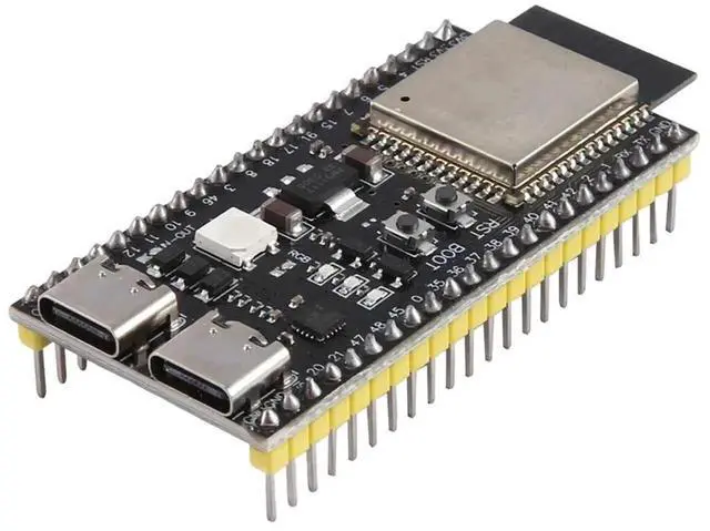 Alt view image 4 of 4 - JAENFONG ESP32-S3 N16R8 Development Board Welding with USB Cable 2.4G BT Module ESP32-S3 WROOM1 N16R8 44Pin Type-C ESP32-S3