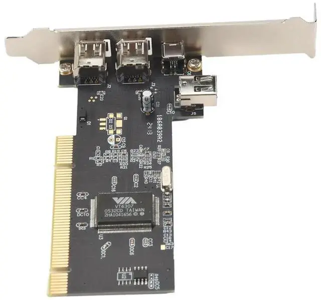 Alt view image 3 of 4 - JAENFONG 3 Port IEEE 1394 Firewire Card PCI Firewire Adapter IEEE 1394 PCI Controller Card For Desktop PC