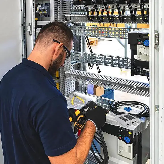 Alt view image 5 of 6 - RJ45 Crimp Tool Kit, Ethernet Pass Through Crimper, Network Cat5 Cat6 Cat7 Crimping Tool Repair Kit Includes Cable Tester, Mini Stripper, Blades, 50Pcs Connectors and Strain Relief Boots