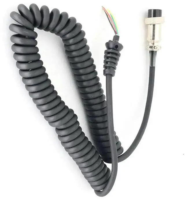 Main image of JAENFONG HM-36 Handheld Speaker Mic Micorphone Cable 8 Pins Speaker Spring Cord Talkie Walkie Telephone Spring Line for ICOM IC-449C 229C