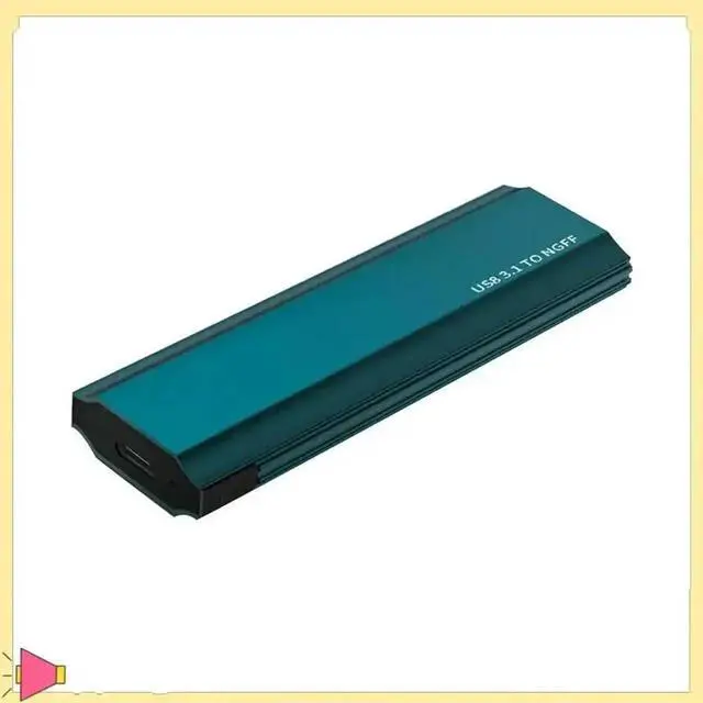 Alt view image 3 of 4 - JAENFONG M.2 SSD HDD Enclosure 10Gbps USB3.1 To Type C External Hard Drive Case For SATA Support 2230 2242 2260 2280 NGFF