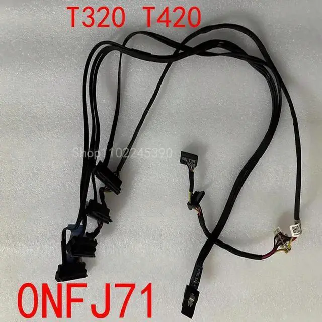 Main image of JAENFONG For T320 T420 Workstation Power Supply Cable 0NFJ71 NFJ71 Server Cold Disk SAS Hard Disk Data Connection Cable