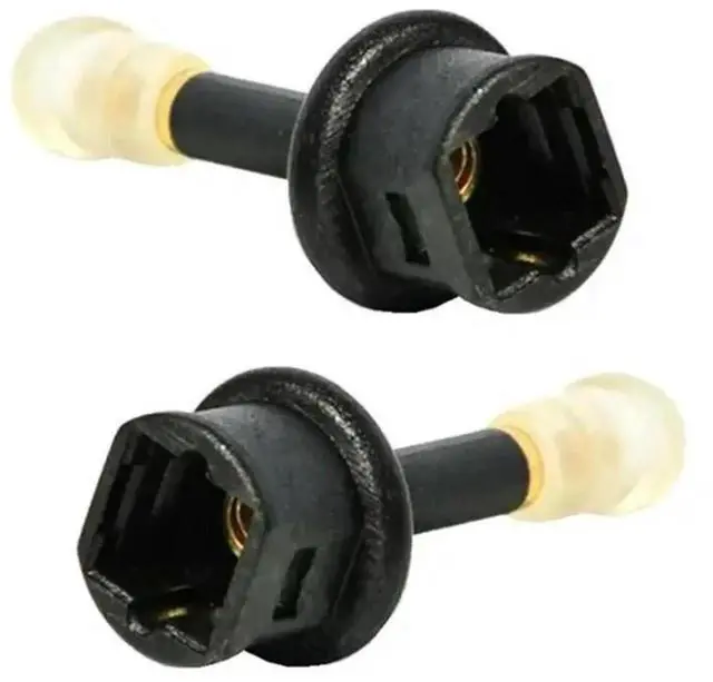 Alt view image 2 of 3 - JAENFONG Toslink Female To 3.5mm Male Mini Plug Digital Optical Adapter Converter 2-pack
