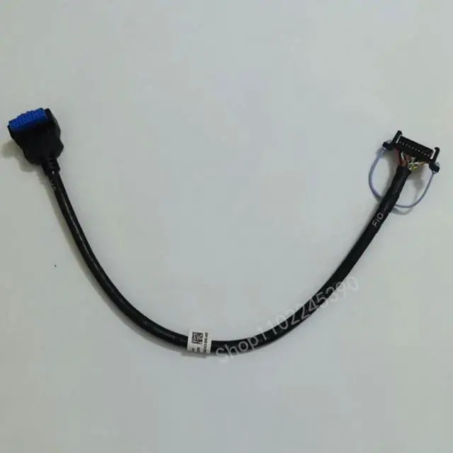 Alt view image 2 of 2 - JAENFONG For PowerEdge T640 Workstation Power Supply Cable 0X3GD9 X3GD9 Server Front USB 3.0 Cable