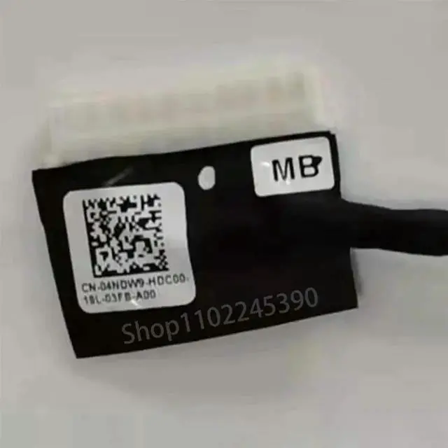 Alt view image 2 of 3 - JAENFONG For 15 3510 3515 3520 3525 3511 3521 Workstation Power Supply Cable 4NDW9 04NDW9 Cables Are Routed