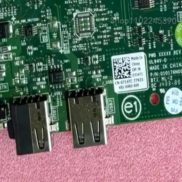 Alt view image 2 of 3 - JAENFONG For R320 R420 Workstation Power Supply Cable 0714TC 714TC Server Front Control Panel With Cable 03YFYJ