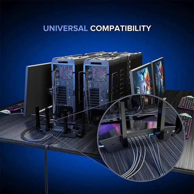 Alt view image 2 of 6 - Ethernet Cable 200 ft CAT6 High Speed Internet Network LAN Cable Cord, Outdoor Waterproof (Black)