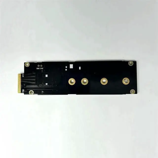 Alt view image 3 of 3 - JAENFONG Pcie X4 5.0 Nvme Extension Riser Card M.2 SSD To EDSFF 4C+ E1.S Adapter For M.2 NGFF Key M (2230) 22Mm X 80Mm Nvme Card