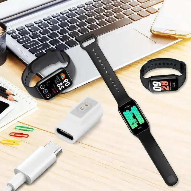 Alt view image 3 of 3 - JAENFONG USB C Female To /Redmi Watch Charger Connector Type C Adapter Magnetic Charger Adapter for Mi Band 8 Pro
