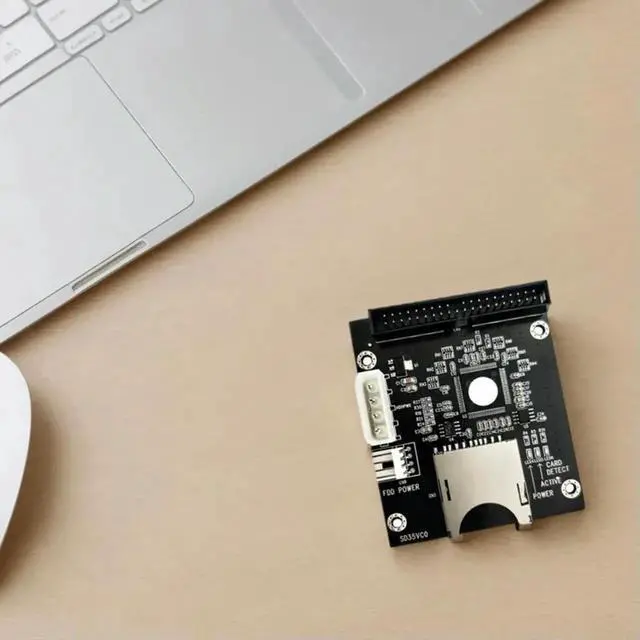 Alt view image 3 of 3 - JAENFONG SD To IDE 3.5 Inch 40Pin IDE Hard Disk Drive Adapter 40Pin Male Adapter Compatible with DOS/Linux/98/XP/VISTA/NT