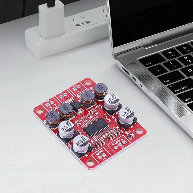 Alt view image 2 of 3 - JAENFONG TPA3110 Digital Audio Amplifier Board DC 8-26V 12V 15W+15W Power Amplifier Board Electronics Design for 4-10 Ohm Speaker