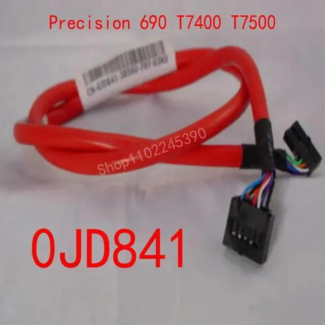 Main image of JAENFONG For Precision 690 T7400 T7500 Workstation Power Supply Cable 0JD841 JD841 IO Control Panel Cable