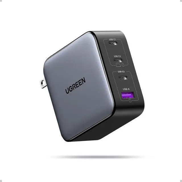Main image of UGREEN Nexode 100W GaN USB C Charger, 4-Port Compact Foldable Fast Laptop Charger Power Adapter for MacBook Pro/Air, iPad Pro, iPhone 17/16/15 Series, Galaxy S25/S24, Pixel 10/9, Steam Deck, Pixelbook