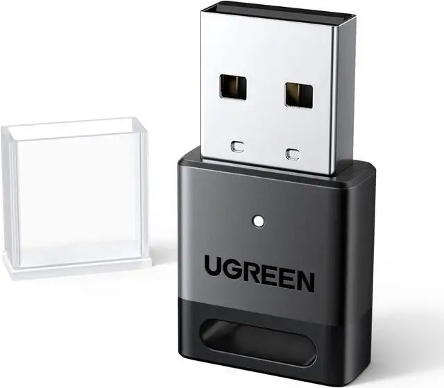 Main image of UGREEN USB Bluetooth Adapter for PC Bluetooth 5.4 Dongle Receiver EDR & BLE, Plug & Play Supports Windows 11/10/8.1, for Desktop, Laptop, Headphone,Keyboard,Mouse, Speakers,Printer