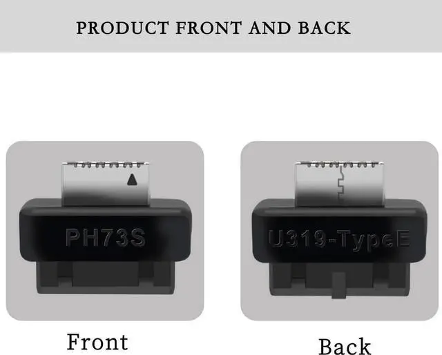 Alt view image 6 of 7 - JAENFONG PH73S+ USB Front Panel Adapter 10Gbps Type-E USB 3.0 Front 19PIN to 3.1 USB C Header Support for Motherboard with USB 3.0 USB3.1 19PIN Interface